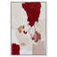 "Impasto Red I", impression murale encadrée par Art Remedy, cadre argenté, 24 x 36-470375415-470375418