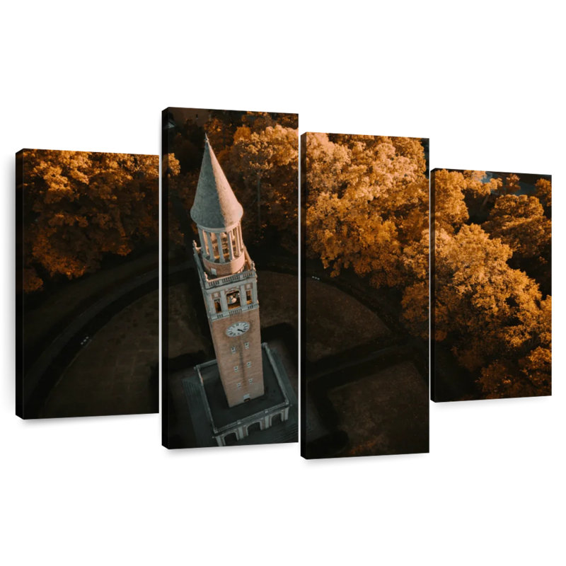 Lilie Morehead-Patterson Bell Tower, 27" H x 43" W