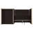 Maxim Cappuccino 2-Drawer Computer Desk-1773526601