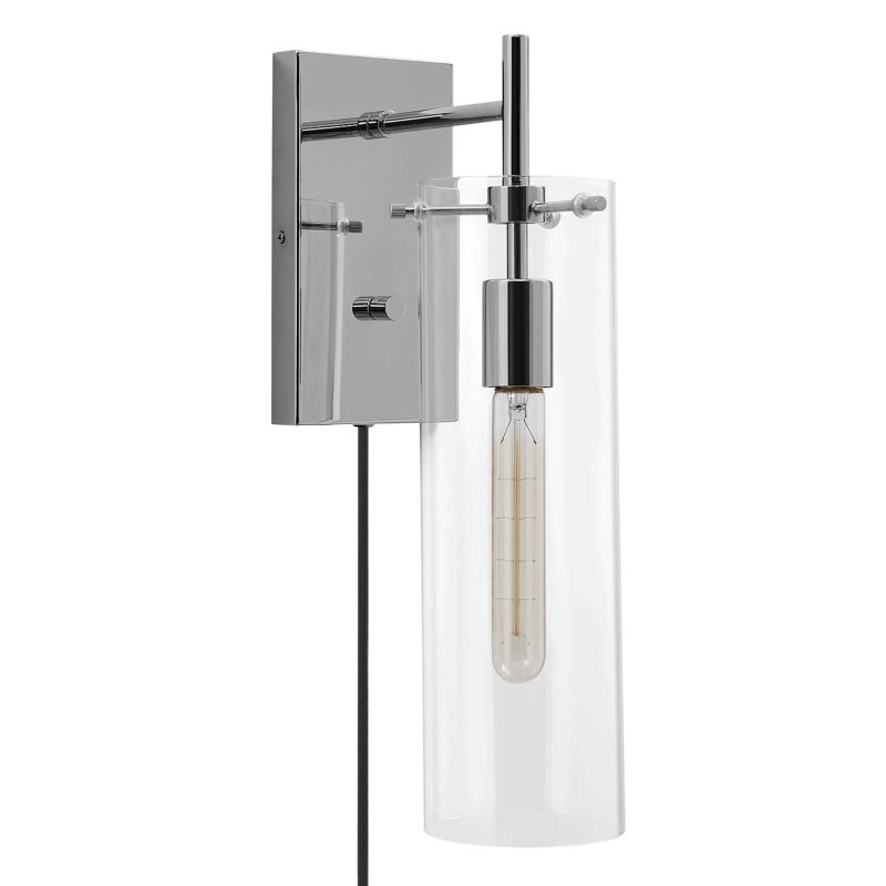 Modway Skylark Wall Sconce, Polished Nickel