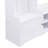 Hall Tree with 8 Cubbies, 7 Coat Hooks and Adjustable Shelf-129464711