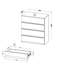 Crear 80.1cm W 4 - Drawer Chest of Drawers-71466658