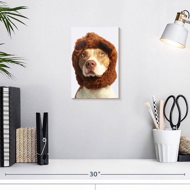 Brampt Dog Fur Headband, 12" H x 8" W