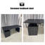 Bureau électrique à hauteur réglable avec armoire-1126465673