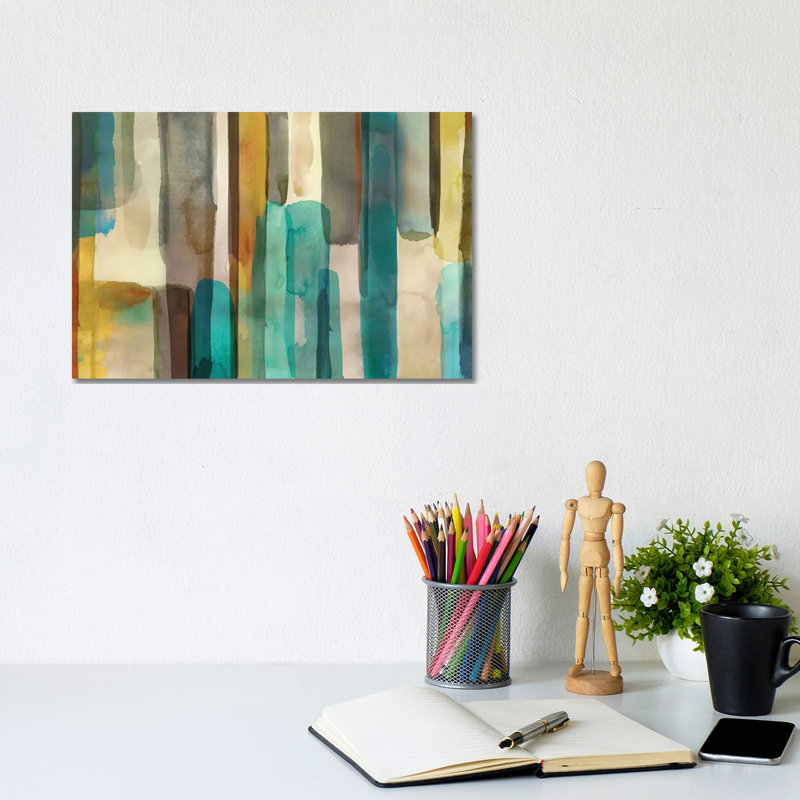 Everet II 1 Piece Wrapped Canvas Painting, 20.5cm H x 31cm W