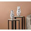 Adyson Handmade Ceramic Vase for Living Room, Textured Ripples Design Modern Home Decoration-1148184378-1148184379