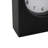 Cole And Grey Wood Textured Decorative Clock With Gold Accents