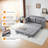 Deymi 64.2" Sleeper Sofa sofa bed-1592772675