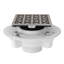 PVC 2" X 3" Drain Kit with Petal Decorative Cover-53674044