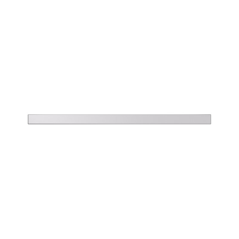 Polished Chrome Modern Appliance Pull with Mounting Hardware