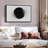 Abstract Geometric Circle Canvas Print-100689742