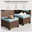 Outdoor Wicker Patio Seating Set-243312887