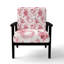 Chaise rembourrée en velours French Country-493299410