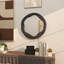 Miroir mural en bois