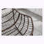 Chaise berçante d'extérieur en acier Alvan-604352850