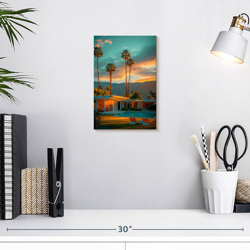 Lilie Palm Springs Golden Sunset, H 12 po x l 8 po