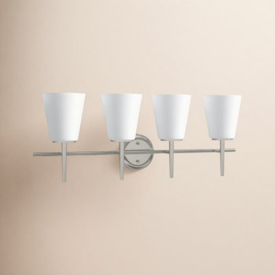 Erlandson 4 Light Dimmable Vanity Light