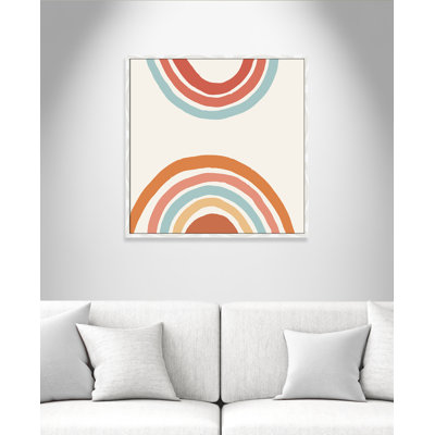 Rainbow Hills II - peinture encadrée