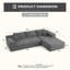 Canapé modulaire rembourré Boneless-678963255-678963247