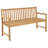 Jolette Teak Garden Bench-990908629