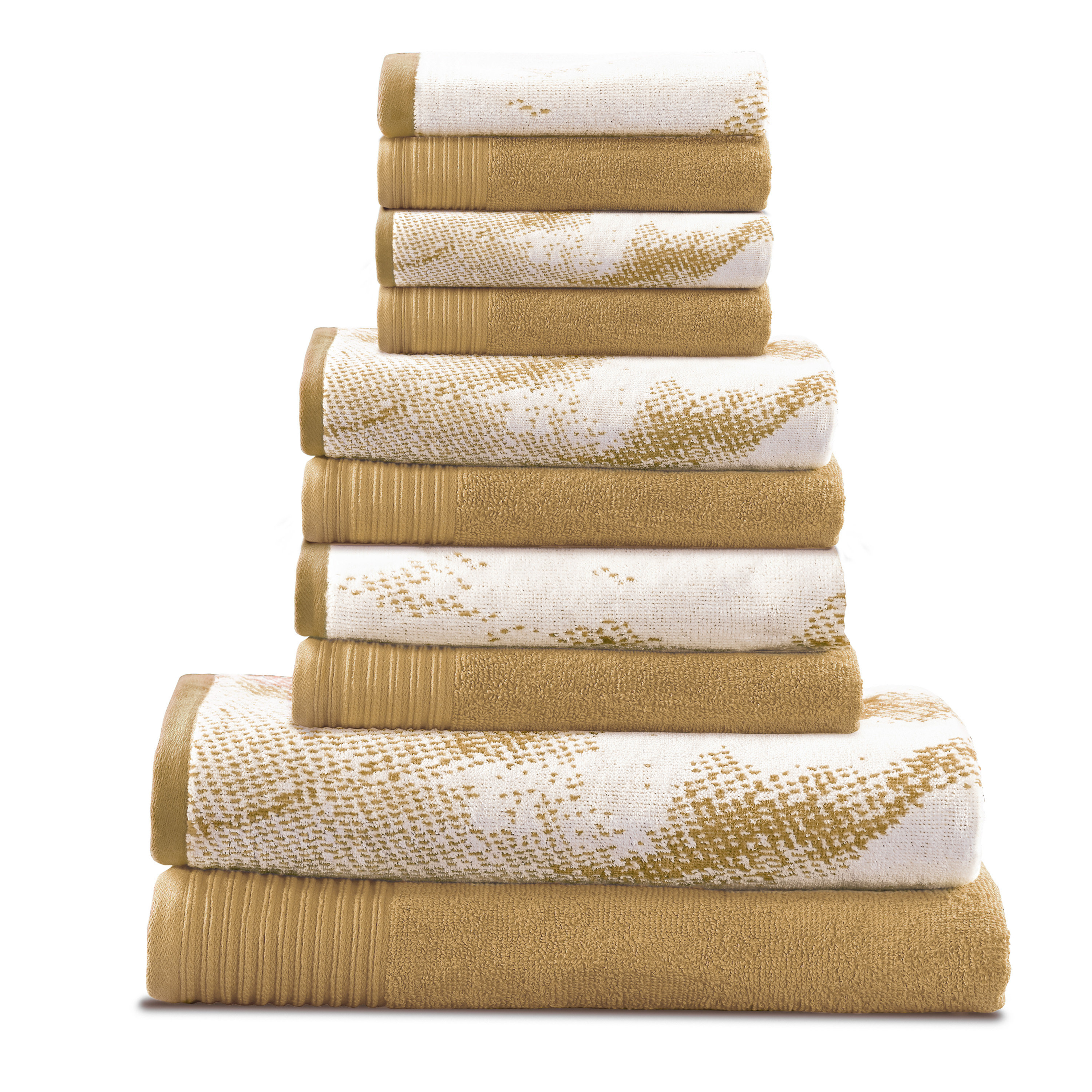 Meraya 6 Piece 100% Cotton Towel Set Hokku Designs Color: Burgundy