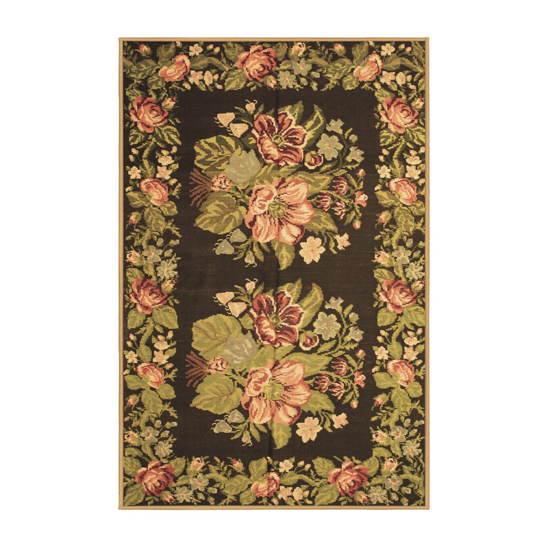 Cheniece Performance Floral Indoor Rug, Rectangle 8' x 12'