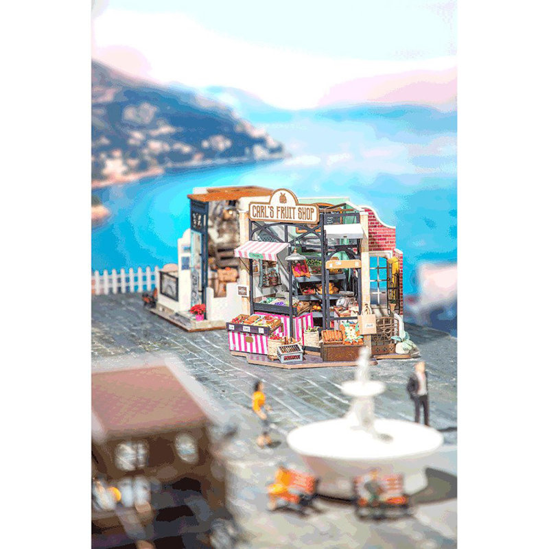 Bricolage maison de puzzle 3D - Carl's Fruit Shop