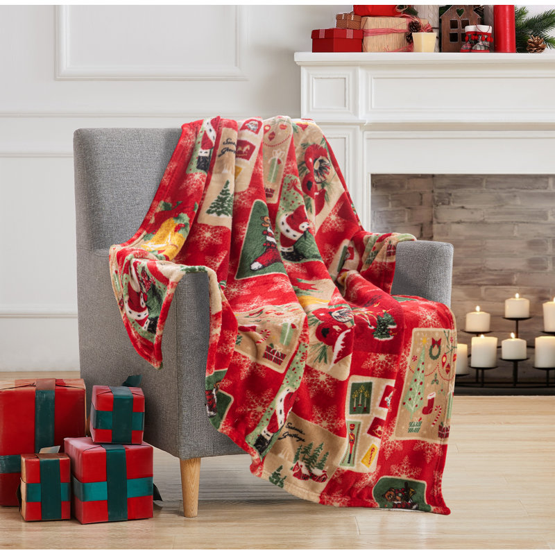 Jeté de Noël rétro