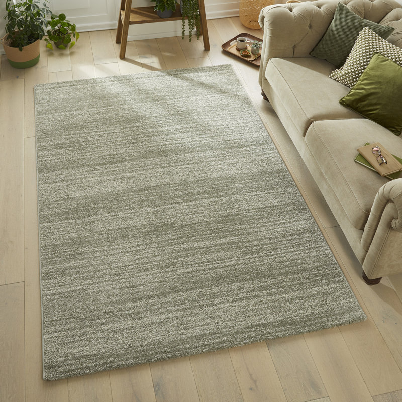 Plush Sage Area Rug, Rectangle 160 x 230 cm