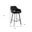 Tabouret pivotant en similicuir-2060561007-2060561005