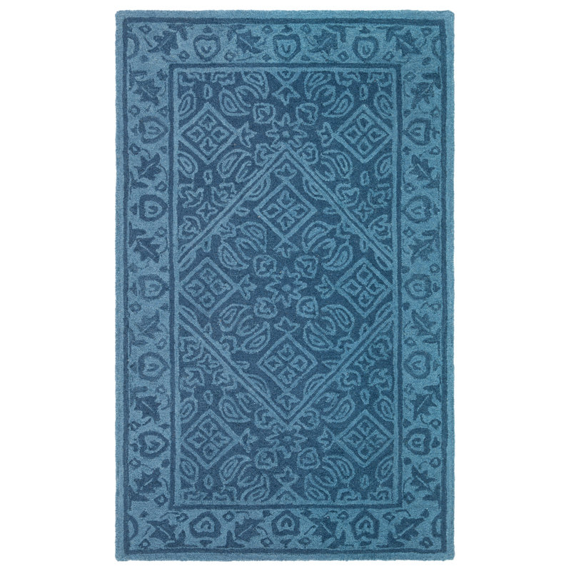 Dominike Oriental Wool Hand Tufted Area Rug, Rectangle 91 x 152cm