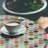 Ebern Designs Colorful Fitted Round Tablecloth Multicolor