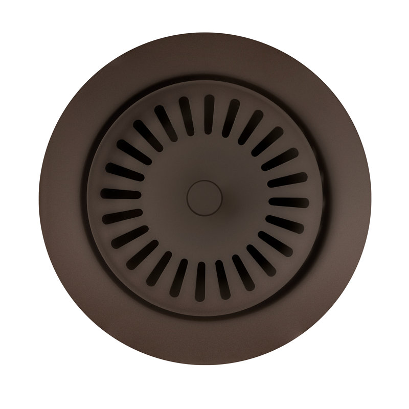 SILGRANIT-Matched Metal Sink Basket Strainer, Cafe