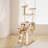 Esmildo 57.9'' H Multi-Level Cat Tree for Kitten Cats Pets