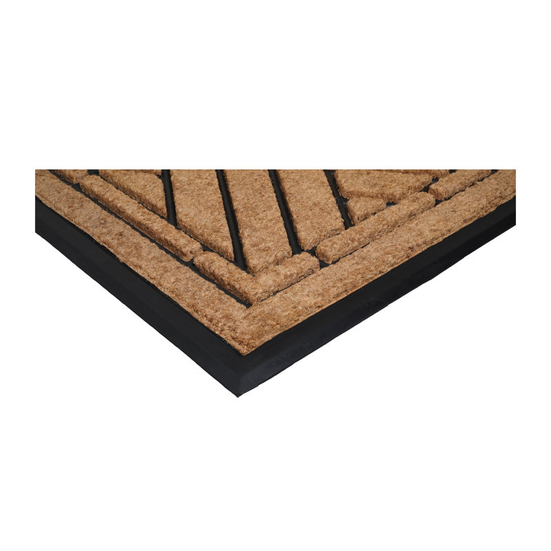 Tapis d'entrée antidérapant pour l'extérieur, L 18 po x L 30 po