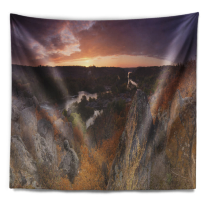 Polyester Tapestry, 50" H x 60" W