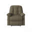Le fauteuil inclinable gris sauge Granada