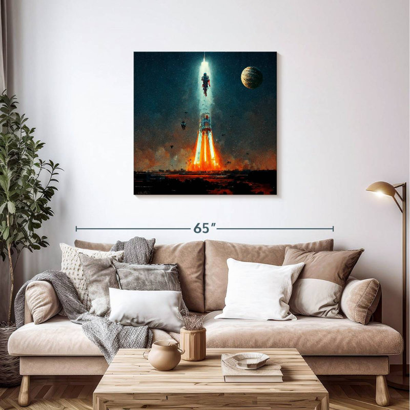 Kelan Go Away, 36" H x 36" W