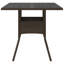 Petronio Square Metal Outdoor Dining Table , 80cm cm W 80cm cm D-2005314892