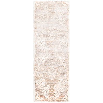 Tapis crème / brun Alamo