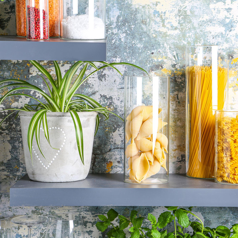 Scandi Glass Jar - Set of 6