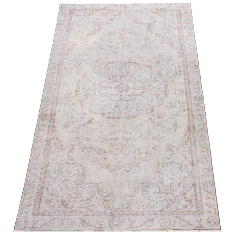 Patrizi One-of-a-Kind 5'4" x 9'4" 1990s Rectangle Wool Area Rug in Beige