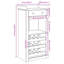 Channahon 57cm Wine Bar