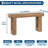 63 Inch Farmhouse Console Table for Entryway, Wooden Rectangular Sofa Table Behind Couch, Rustic Console for Entryway, Hallway, Living Room, Natural Wood.