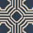 Arneshia Geometric Navy/Beige Indoor / Outdoor Area Indoor/Outdoor Area Rug-1826067308