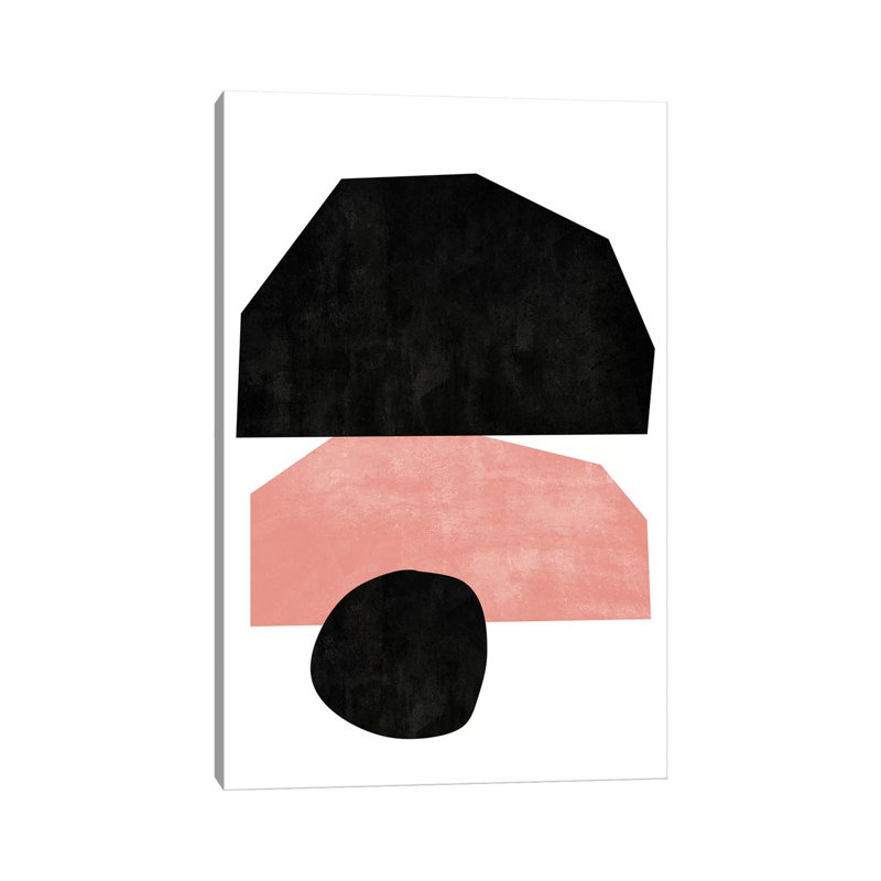 Cutout Blocks I by The Maisey Design Shop - Gallery-Wrapped Canvas Giclée on Canvas, 20.32 cm H x 30.48 cm W, Canvas