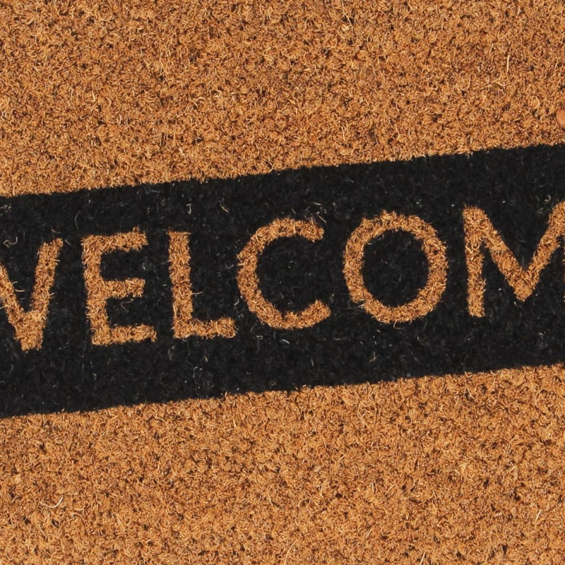 Nigell Non-Slip No Pattern Doormat, 40cm W x 60cm L