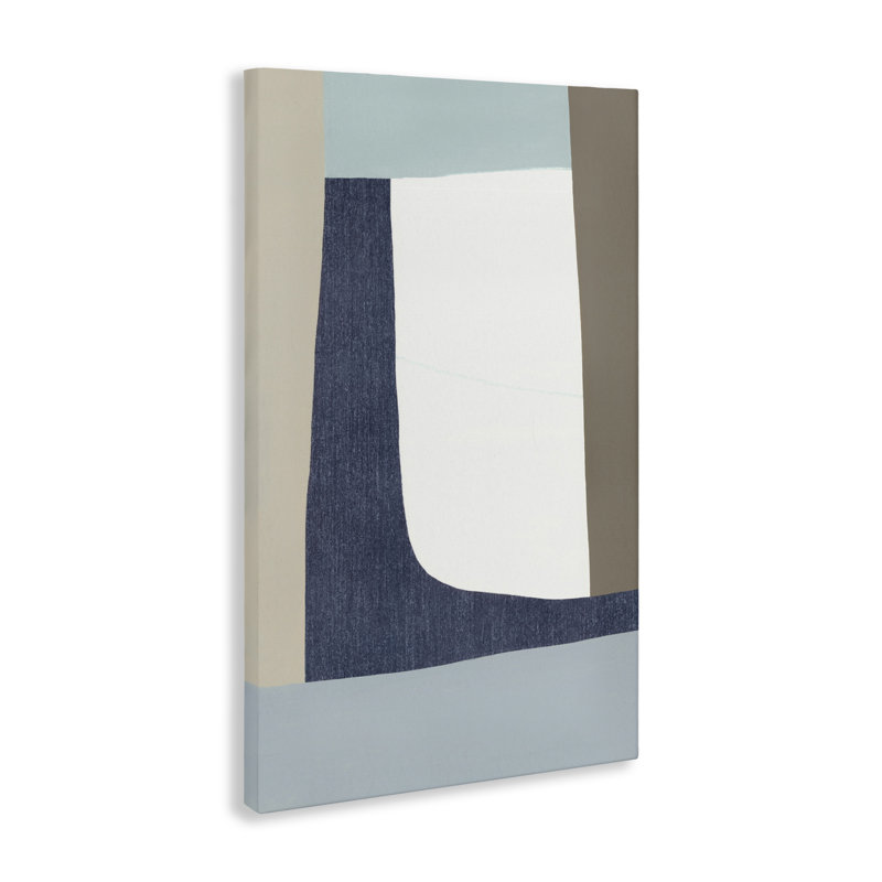 Earthy Natural Flow Canvas, conception par Hannah Dawson, H 24 po x l 16 po