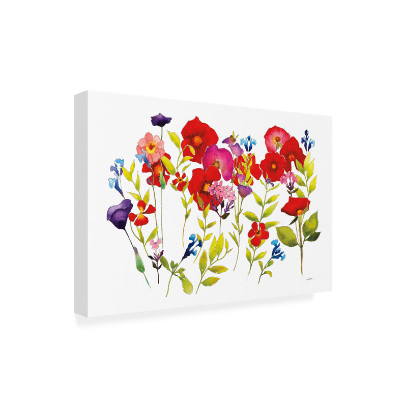  Art mural sur toile Shirley Novak Summer Arrangement, H 22 po x l 32 po