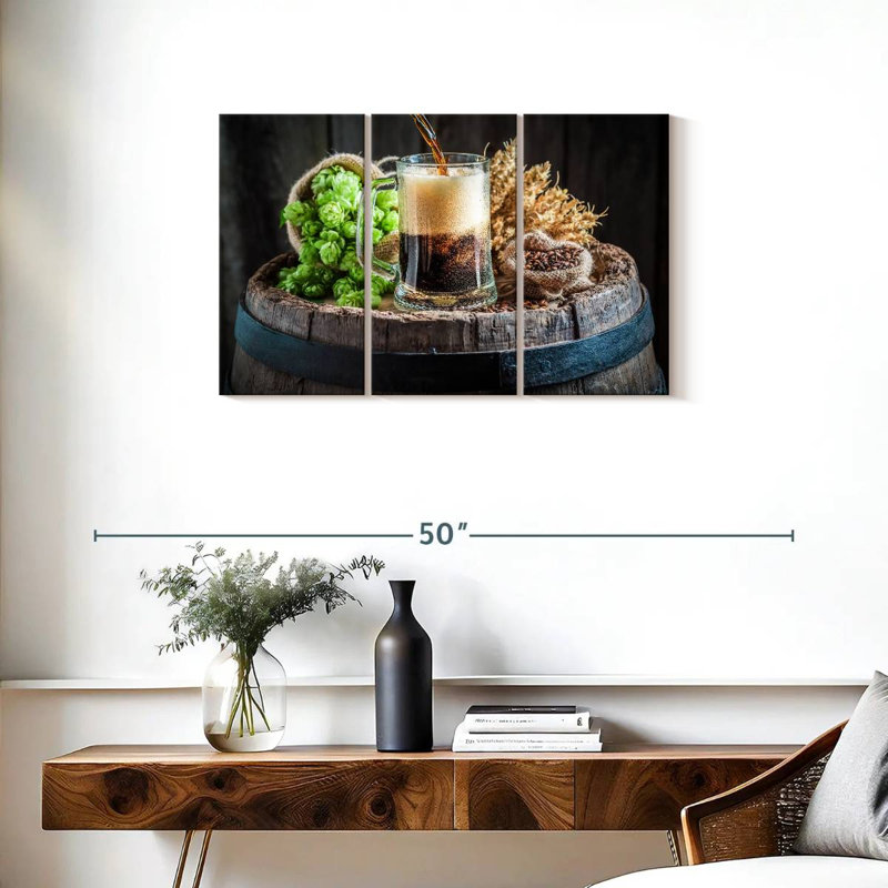 Yarlin Beer, 20" H x 33" W